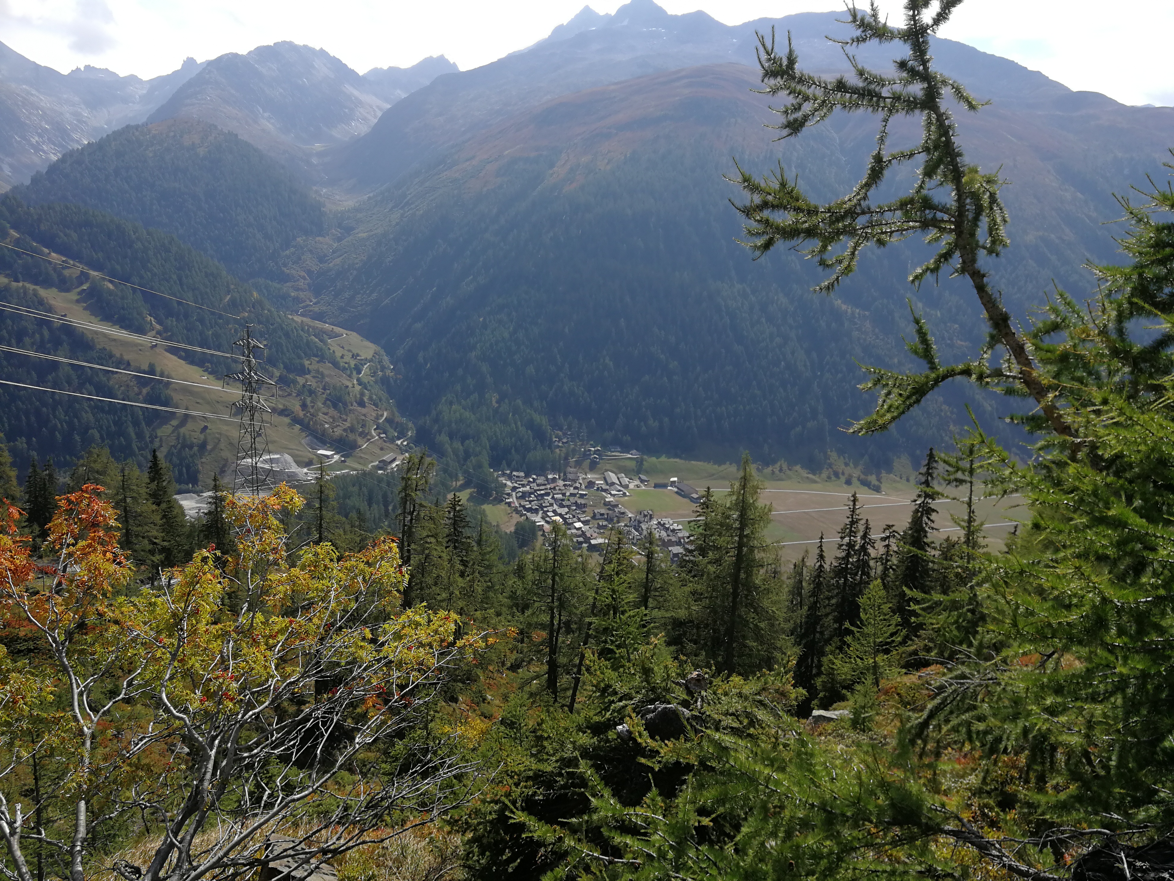 Blick auf Oberwald